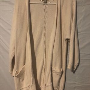Loft Long Open Cardigan